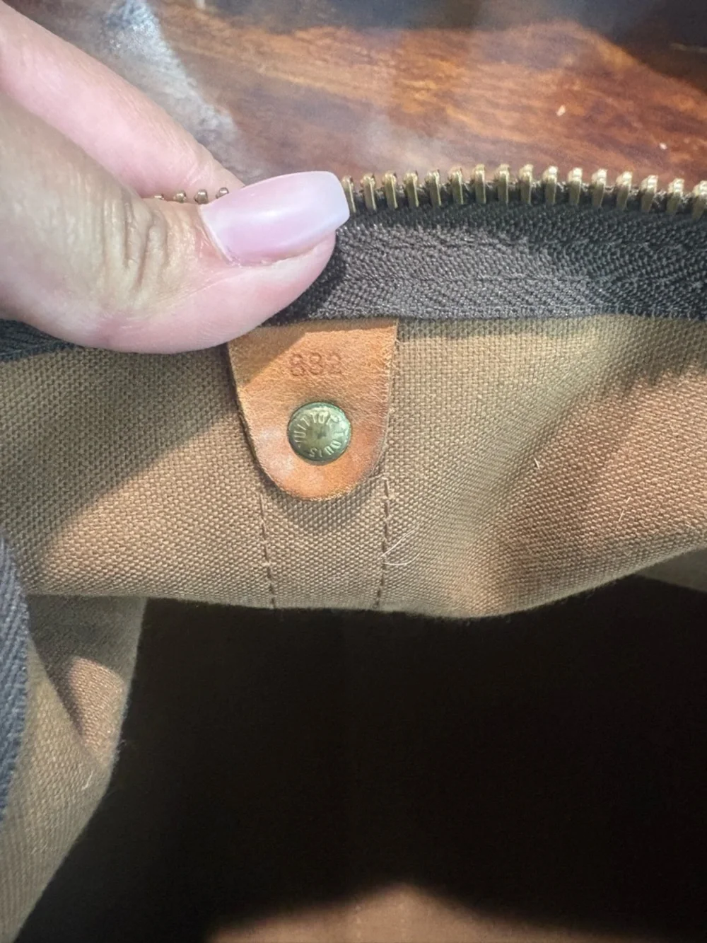 Louis Vuitton keepall travel duffle 50 - Picture 9 of 9